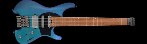 Ibanez Q547 7 String Electric Guitar Blue Chameleon Metallic Matte