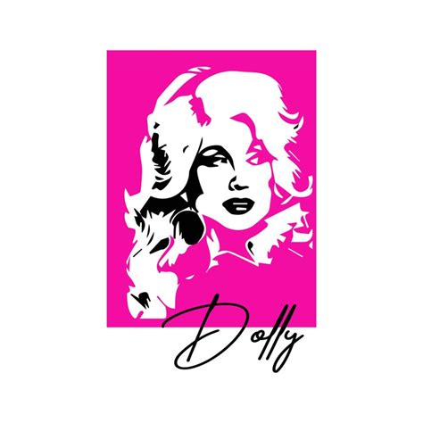 Dolly Parton Poster Svg Downloads Digital Download Dolly Etsy