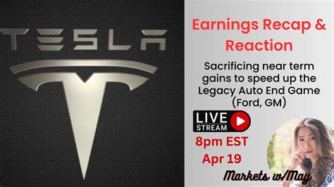 Tesla Tsla Earnings Recap And Reaction Sacrificing Near Term Gains For