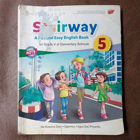 Jual Stairway A Fun And Easy English Book Hots Kelas Sd Platinum Ktsp