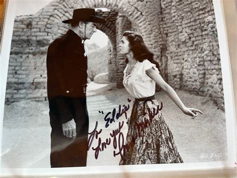 DONNA MARTELL, Ten Wanted Men (1955), autograph – Williamsburg