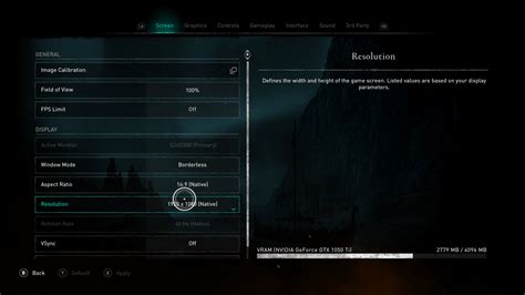 Screen Assassins Creed Valhalla Interface In Game