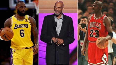 ¿lebron James O Michael Jordan Kareem Abdul Jabbar Sentencia Quién Es El Más Grande En La