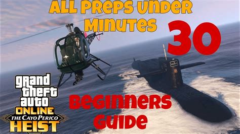 How To Complete Cayo Perico Heist All Preps Under 30 Minutes In July