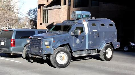 Calgary Police SWAT Suburban Armoured Truck YouTube