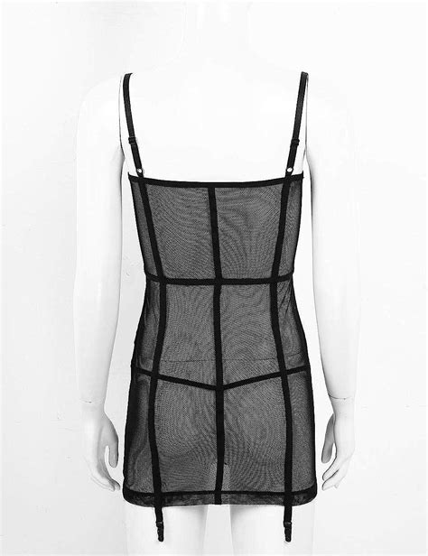 Bustiers Corsets Lingerie Sets Women Lingerie Dress Hollow Out Netted