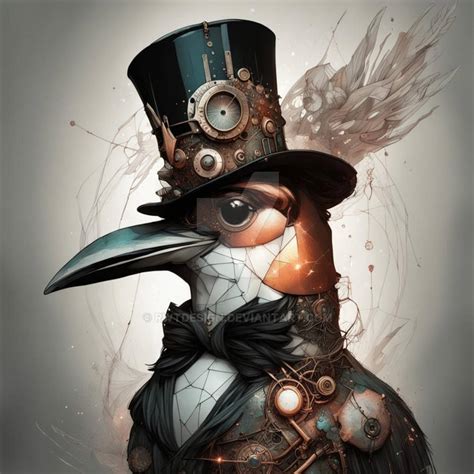 Steampunk Bird No.6 by RWTDesign on DeviantArt