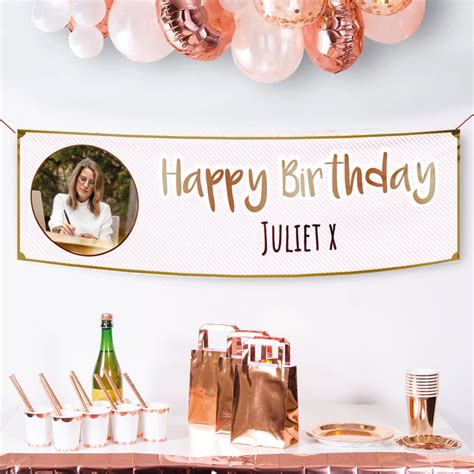 Party Banners Personalised Photo Banners Party Pieces