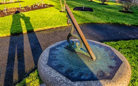 Horizontal Sundial By Lynch Botanic Gardens In Glasnevin