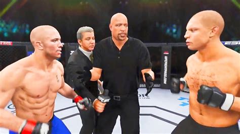 Georges St Pierre Vs Fedor Emelianenko Full Fight Ufc Simulation