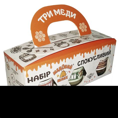 ᐈ Набор мёда - Купить мед в подарочной упаковке - Медовий Шлях™