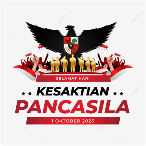 Selamat Hari Kesaktian Pancasila Vektor Hikmah Pancasila Hari