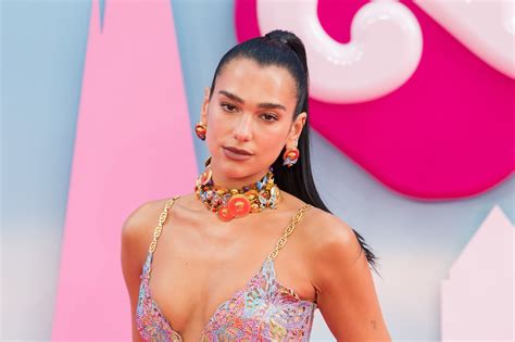 Dua Lipa Shows Us All How To Wear A Bikini As A Top This Fall Glamour