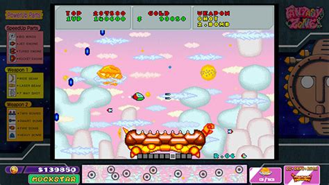 SEGA Ages Fantasy Zone details, screenshots