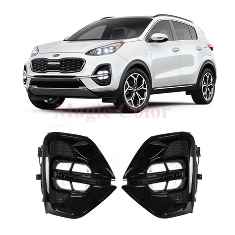 Drl Daytime Running Lights Car Led Fog Lamps Wireless Drl Led Head