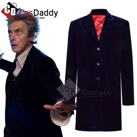 12th Doctor Coat from Series 8 Doctor Who Twelfth Doctor Jacket Cosplay ...