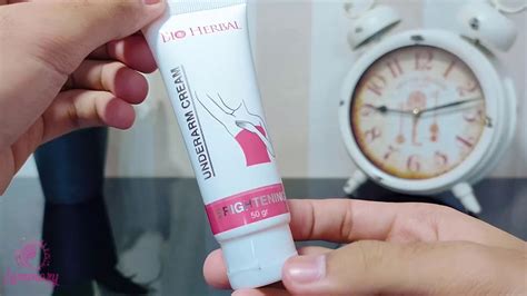 Bio Herbal Underarm Cream Brightening Pemutih Ketiak Bpom Youtube