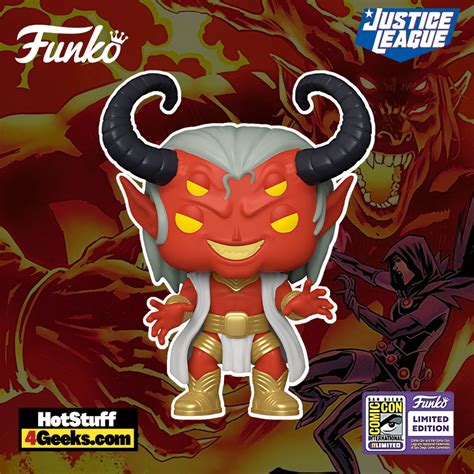 Sdcc Justice League Trigon Funko Pop Exclusive