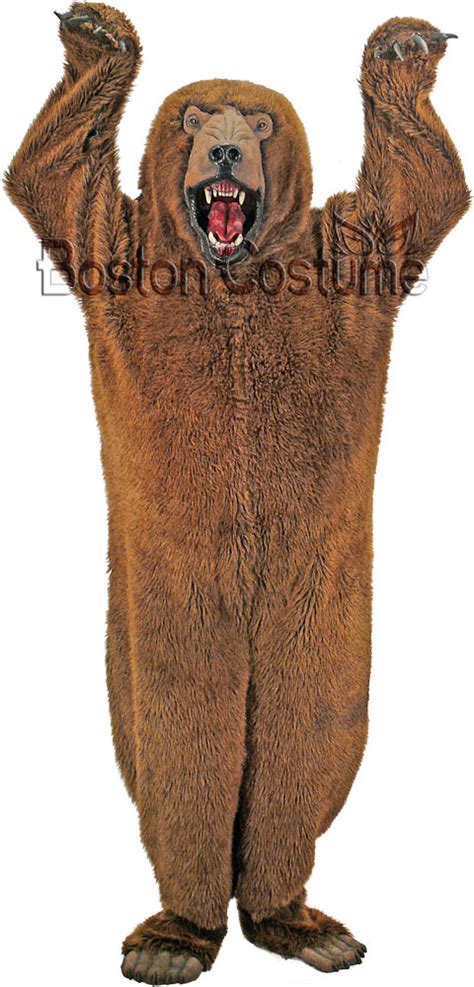 Deluxe Grizzly Bear Costume At Boston Costume