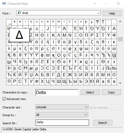 How to Type Delta Symbol (Δ, δ) on Windows and Mac - TechOwns