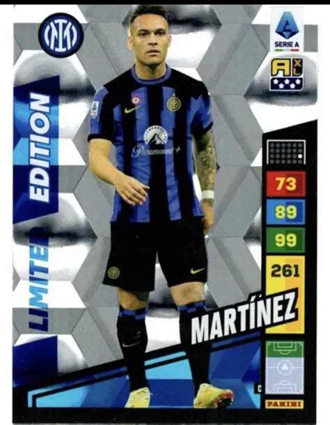 PANINI ADRENALYN XL Calciatori 2023 24 Card Limited Edition Lautaro