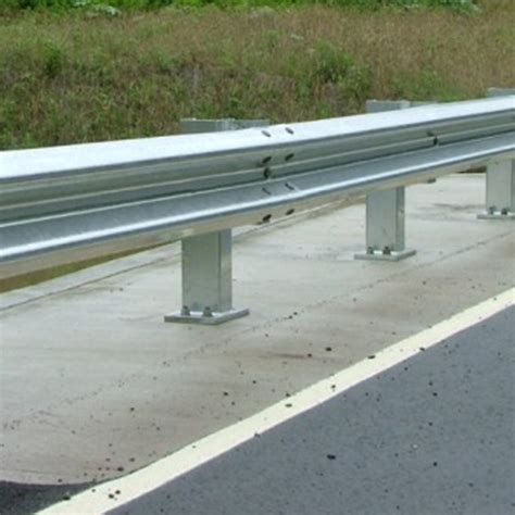 Hot Dip Galvanized W Beam Highway Guardrail Made In Mm Steel