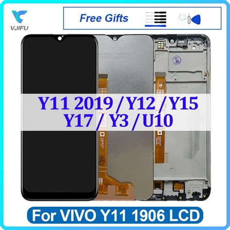 6 35 Original For VIVO Y11 2019 1906 LCD Y12 Y15 Y17 Display Touch