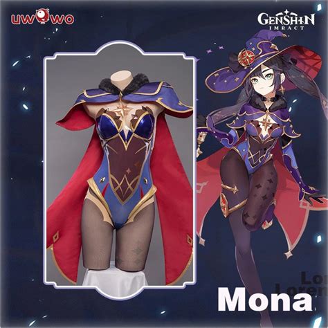 Game Genshin Impact Mona Megistus Astral Reflection Cosplay Etsy