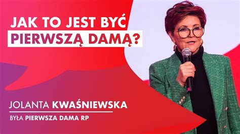 Pierwsza Dama Jolanta Kwaśniewska Jak to jest być Pierwszą Damą RP