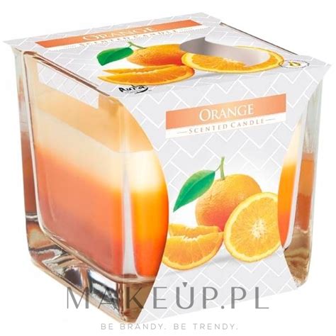 Bispol Scented Candle Orange Wieca Zapachowa Tr Jwarstwowa W Szkle