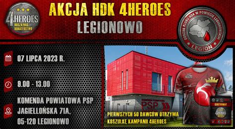 Akcja HDK 4Heroes Wirtualne Legionowo