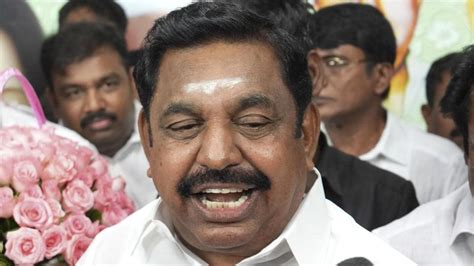 Aiadmk Chief Vows To Emerge Victorious In 2024 Lok Sabha Polls Latest News India Hindustan Times