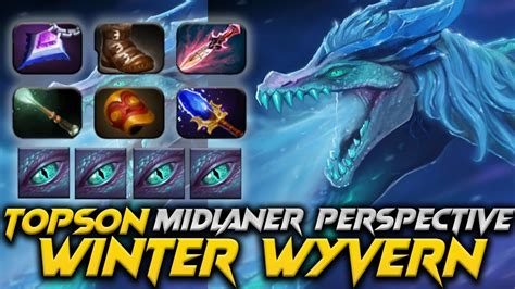 Topson Winter Wyvern The Midlaner Dota Pro Full Gameplay D