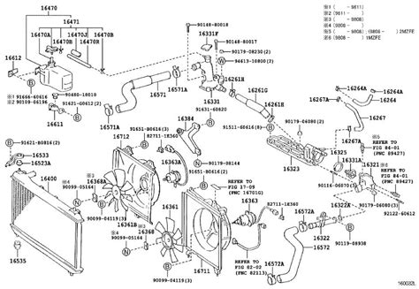 Lexus ES 300 Radiator Coolant Hose Engine Cooling COOLER