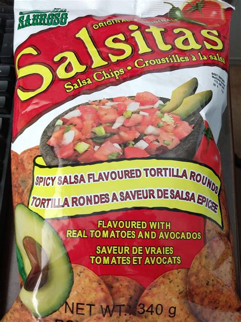 Original Salsitas Spicy Salsa Round Flavored Tortilla