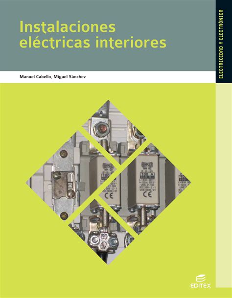 Instalaciones El Ctricas Interiores Editex