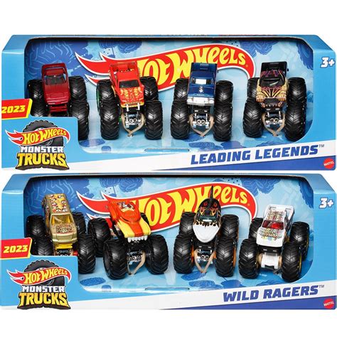 Hot Wheels Monster Trucks Scale Mix Pack Case Of