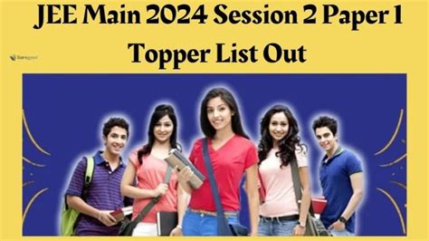 Jee Main 2024 Session 2 Paper 1 Toppers List Out Official Pdf Here