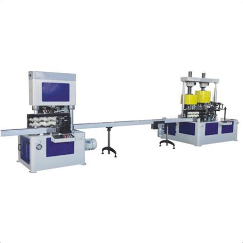 Automatic Aerosol Can Body Necking Flanging Seaming Machine At Best