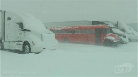 03 14 2021 Monument Co Insane Blizzard Whiteout Conditions I25