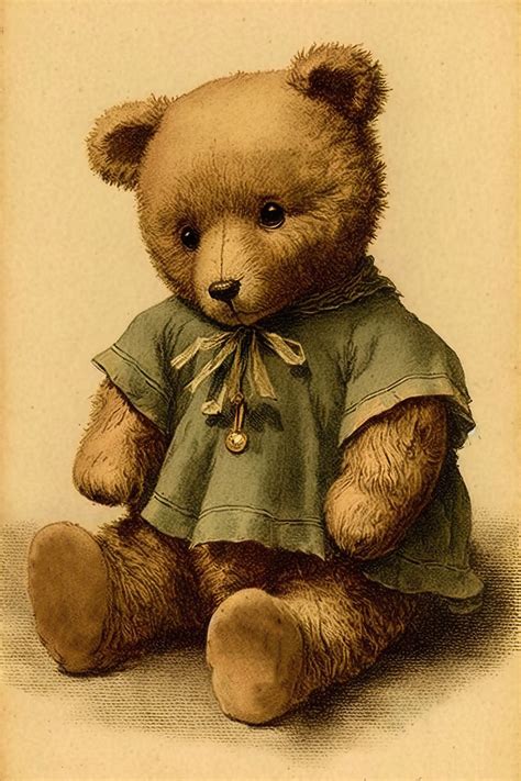 5 Cute Teddy Bear Clipart! - The Graphics Fairy