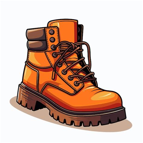 Un Dessin D Une Botte Qui Dit Bottes Vecteur Premium