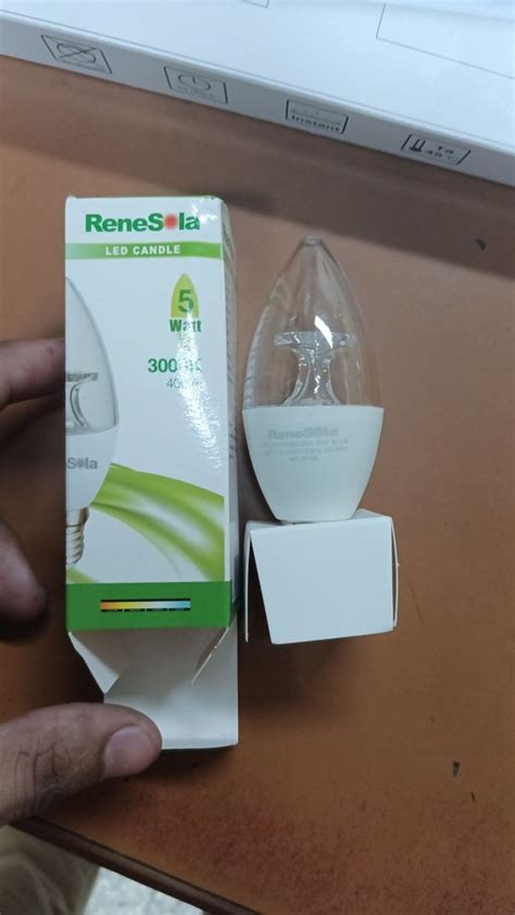 White 5W Renesola LED Candle For Home At Rs 450 Piece In Chennai ID