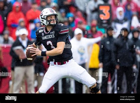 Columbia SC USA 19th Oct 2019 South Carolina Gamecocks Quarterback