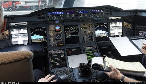 British Airways A380 Cockpit