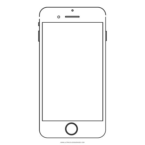 Smartphone Coloring Page Ultra Coloring Pages