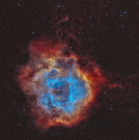 Rosette Nebula Sh Ctb Caldwell X Panels Mosaic Dnb