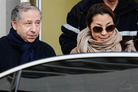 Vid O Jean Todt Et Sa Compagne Michelle Yeoh Le Er Janvier Au Chu De