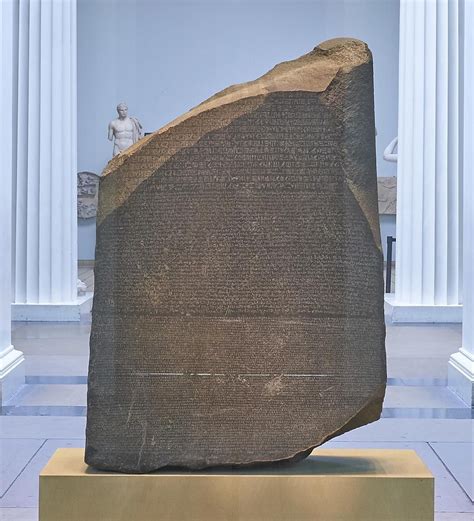 "The Rosetta Stone was discovered #onthisday in 1799. It’s regarded as one of the most important…"