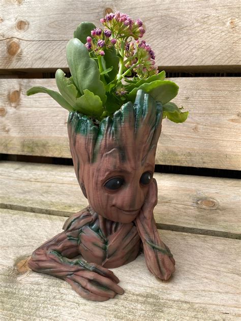 Baby Groot Planter Etsy